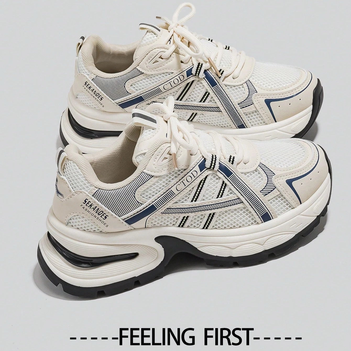 City Sports Shoes Series - New Thick-Sole Comfortable And Fashionable Running Shoes