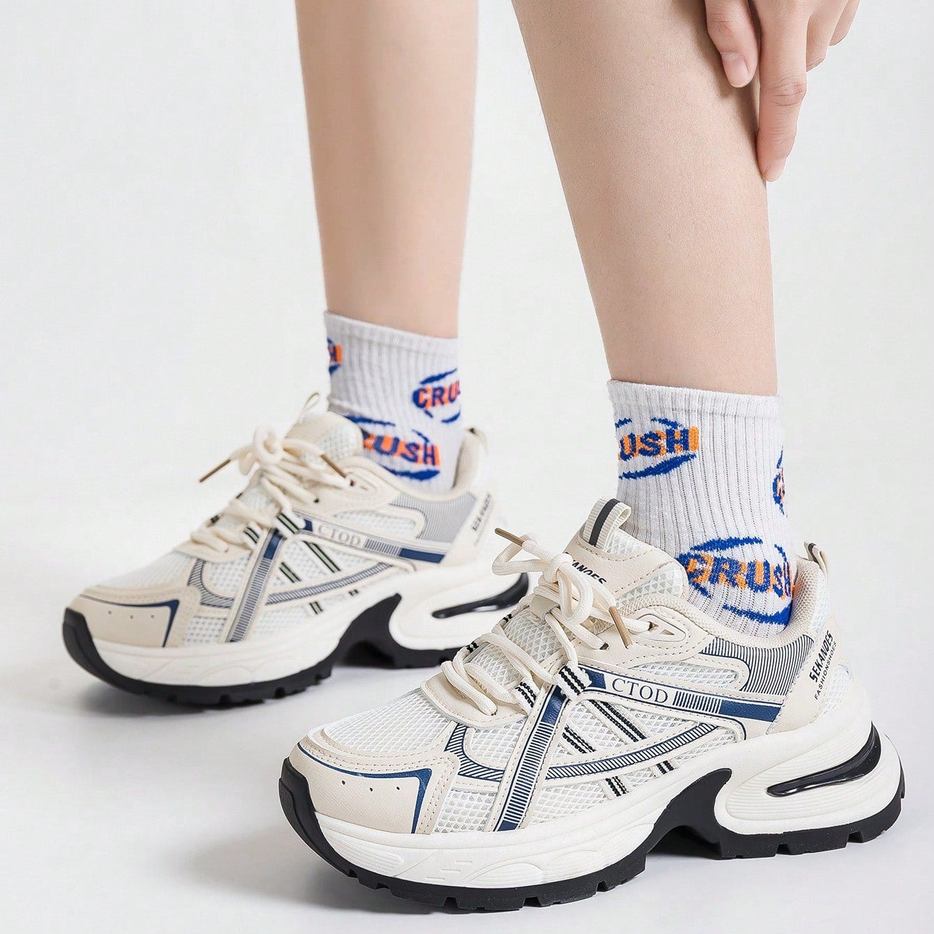 City Sports Shoes Series - New Thick-Sole Comfortable And Fashionable Running Shoes