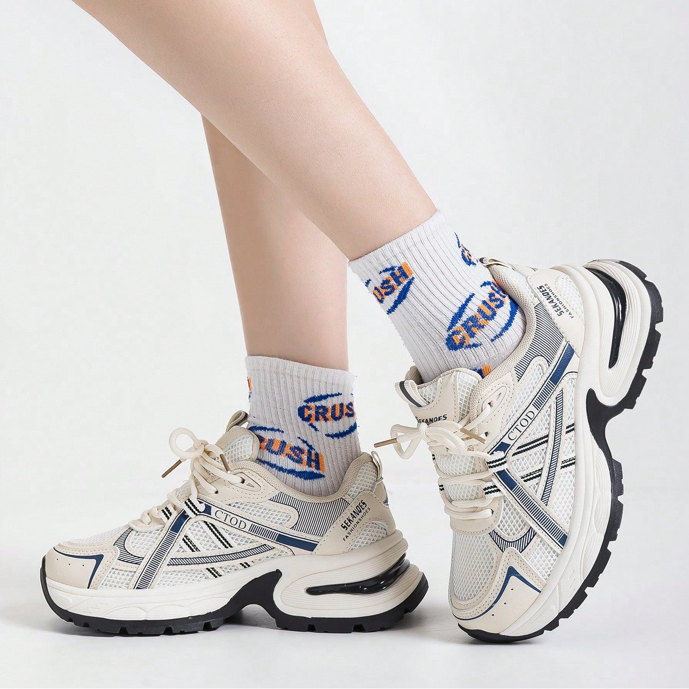 City Sports Shoes Series - New Thick-Sole Comfortable And Fashionable Running Shoes