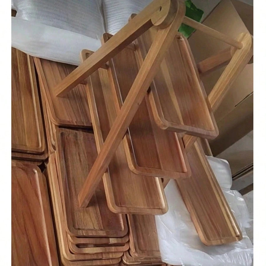 3-Tier Wooden Tray, Made Of Rosewood