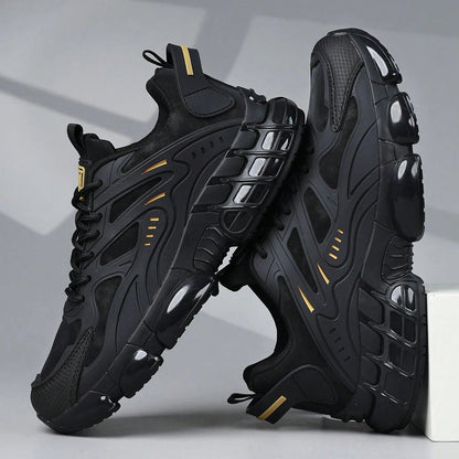 Men's Sneakers, Lightweight Breathable Anti-Smash Work Shoes