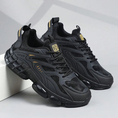 Men's Sneakers, Lightweight Breathable Anti-Smash Work Shoes