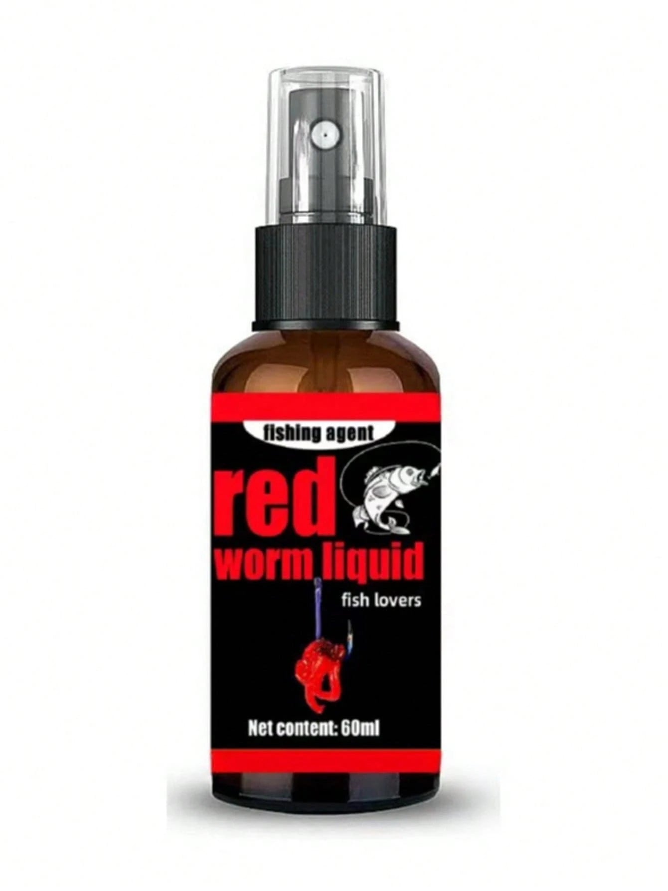 🎣 Concentrated Fish Attractant Liquid – 🐟Fast-Acting Red Worm Formula