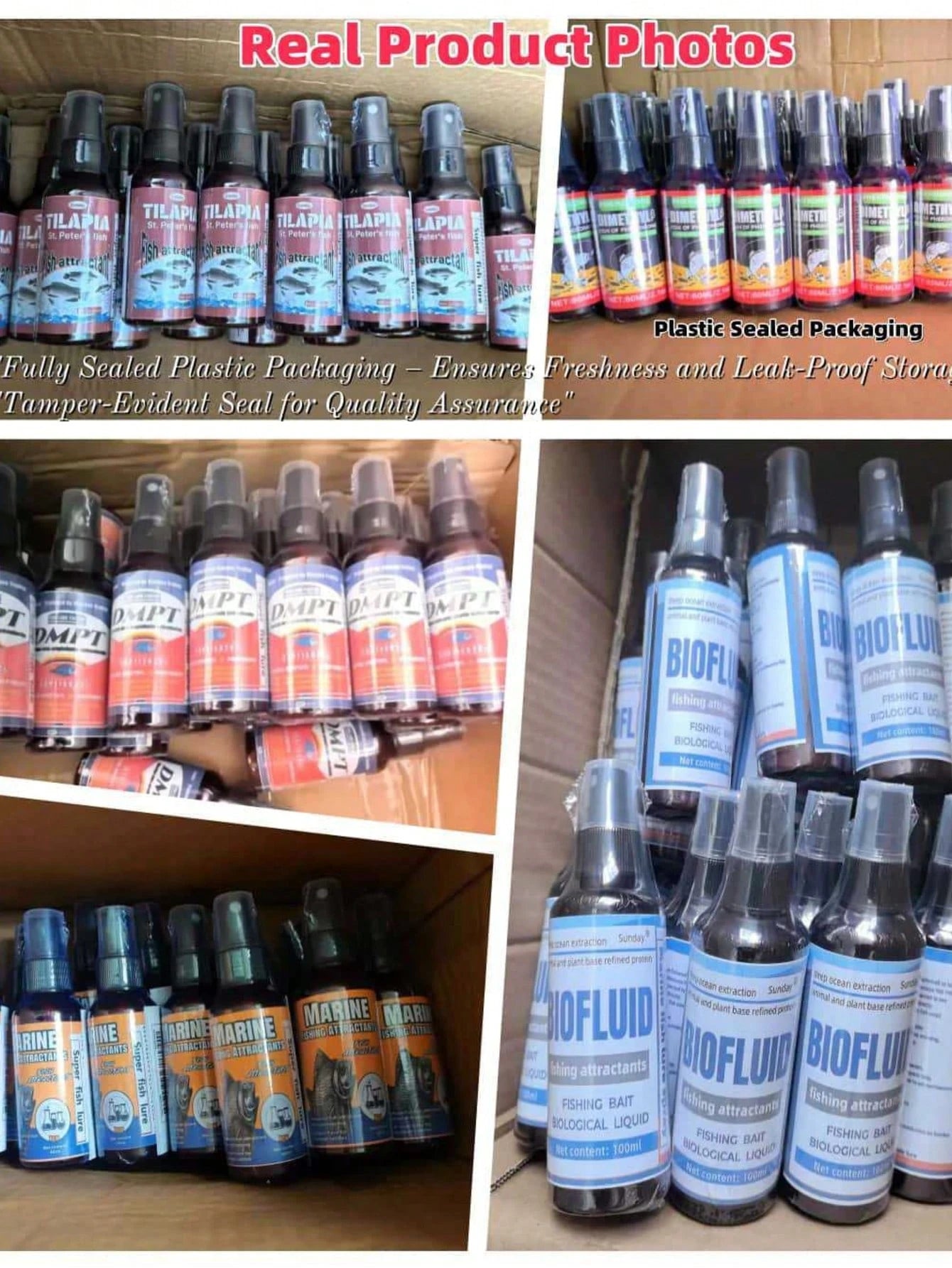 🎣 Concentrated Fish Attractant Liquid – 🐟Fast-Acting Red Worm Formula