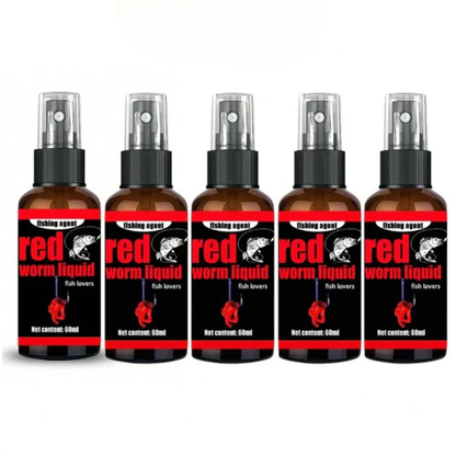 🎣 Concentrated Fish Attractant Liquid – 🐟Fast-Acting Red Worm Formula