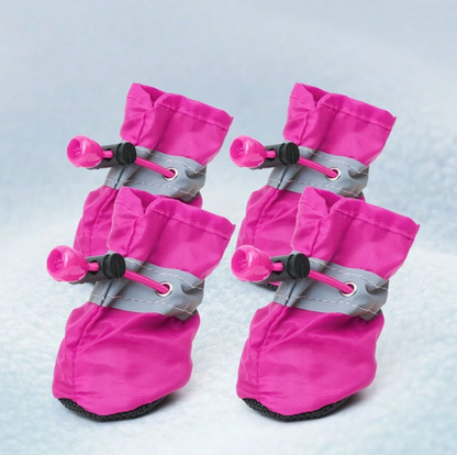 Waterproof Rubber Dog Boots with Non-Slip Sole | inAccs19