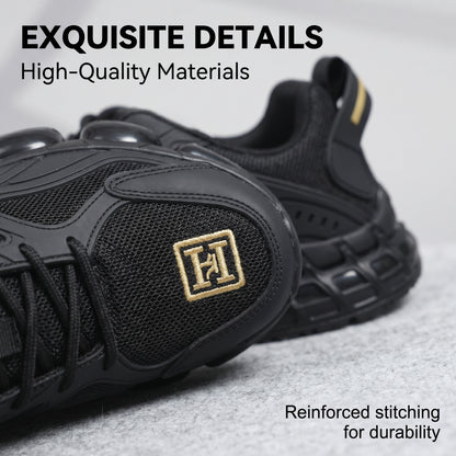 Men's Sneakers, Lightweight Breathable Anti-Smash Work Shoes